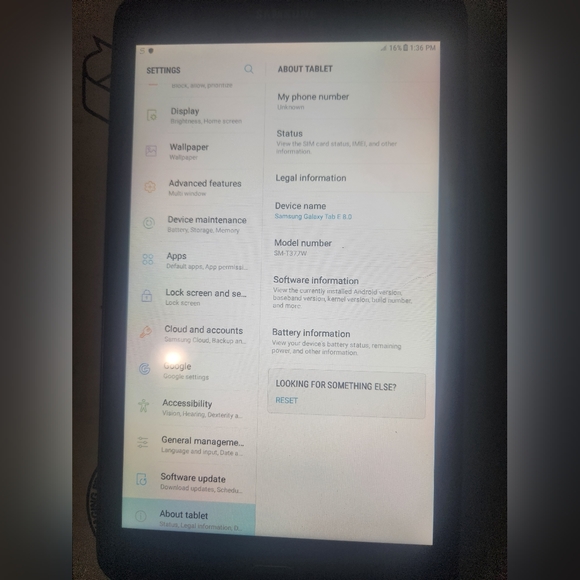 Samsung Galaxy Tab 8 - Picture 3 of 3